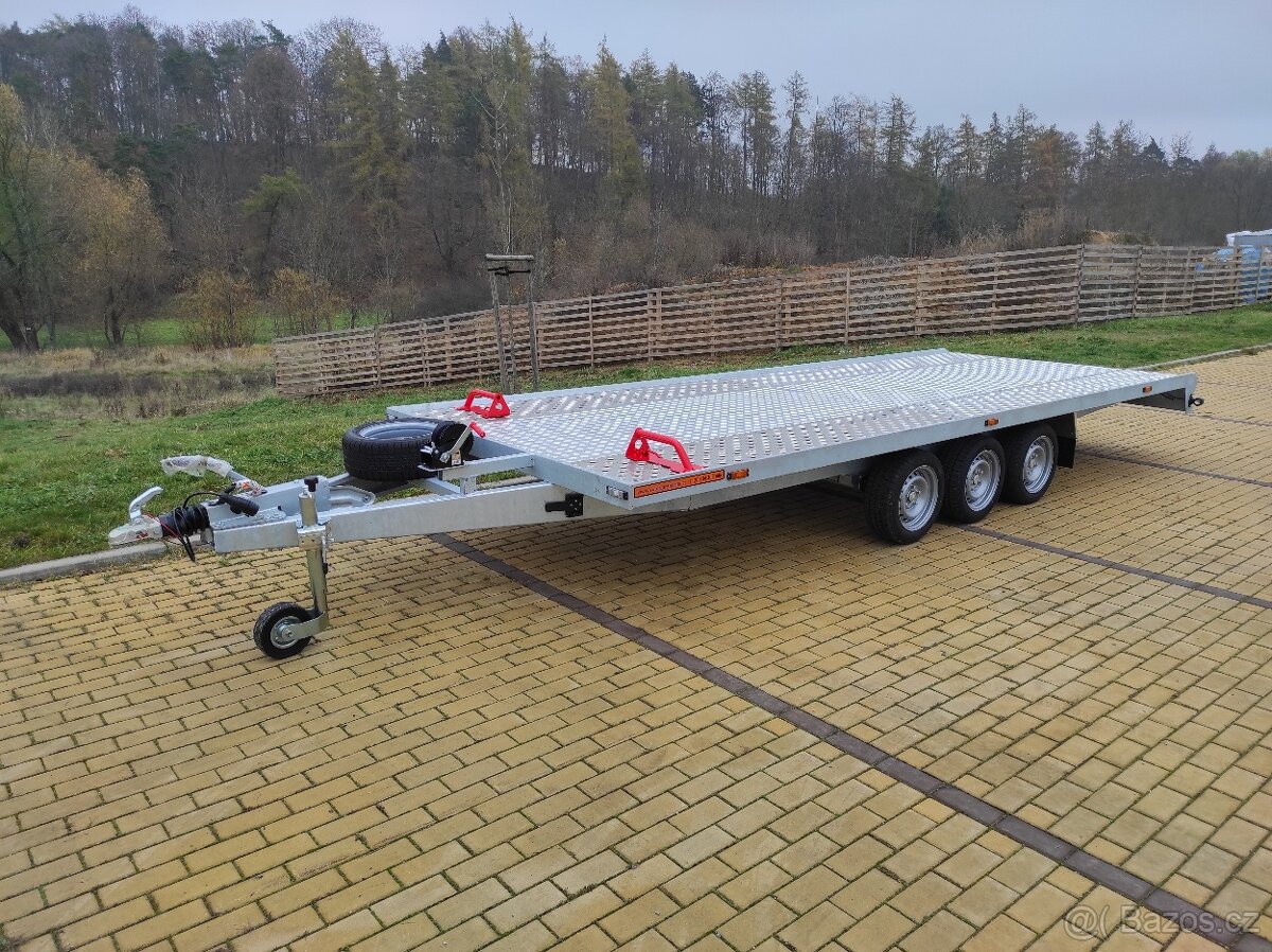 Autopřepravník 550x210cm, 3x1350kg, 3500/680kg,LED