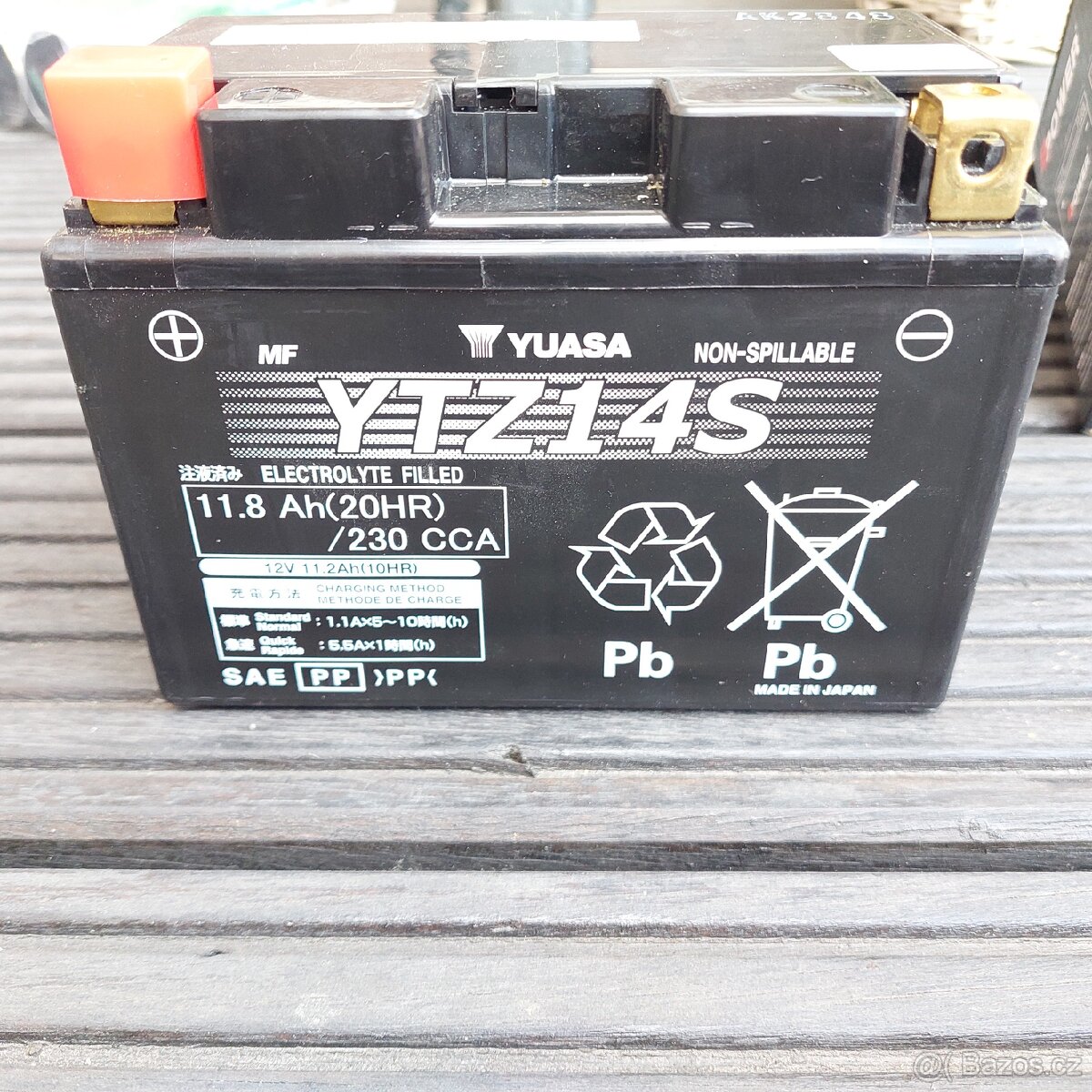 Motobaterie Yuasa YTZ14S 11,8 Ah