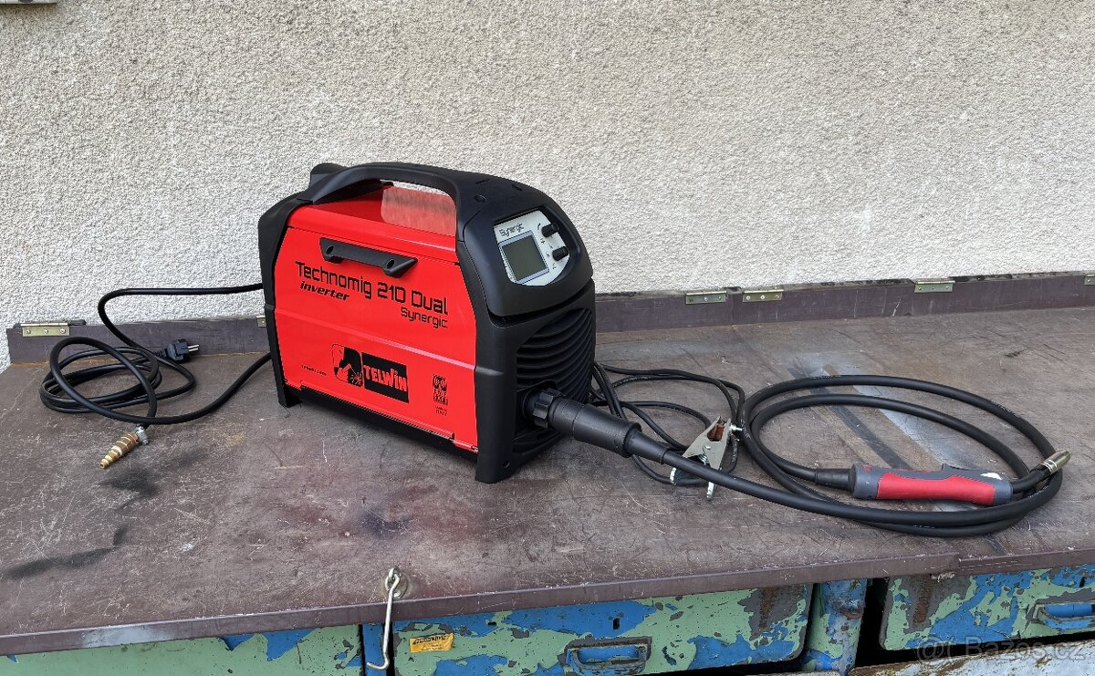 MIG/MAG svářečka TELWIN Technomig 210 Dual Synergic