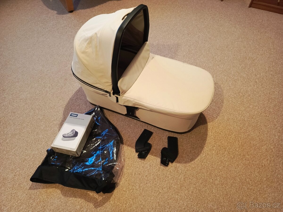 Korbička Thule Urban Glide 3 Bassinet Soft beige + pláštěnka