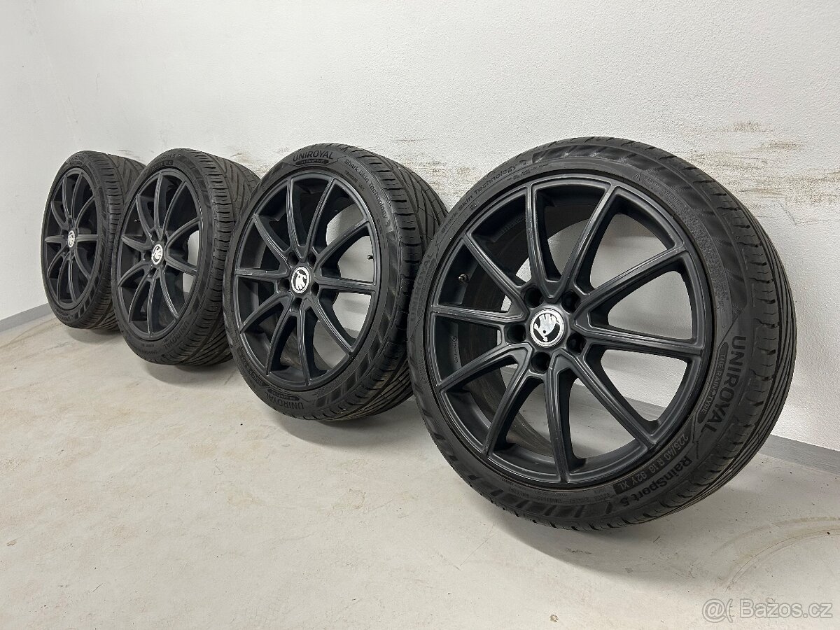 Alu kola R18 5x112 Octavia Golf A3 Leon