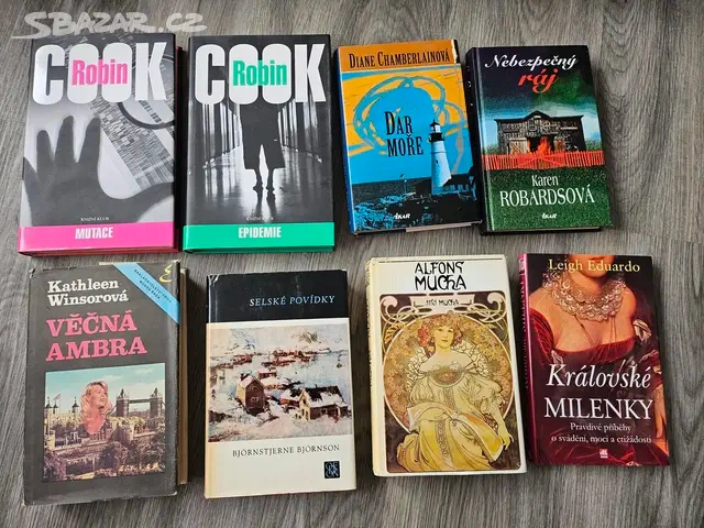 Prodám knihy 70,- / ks