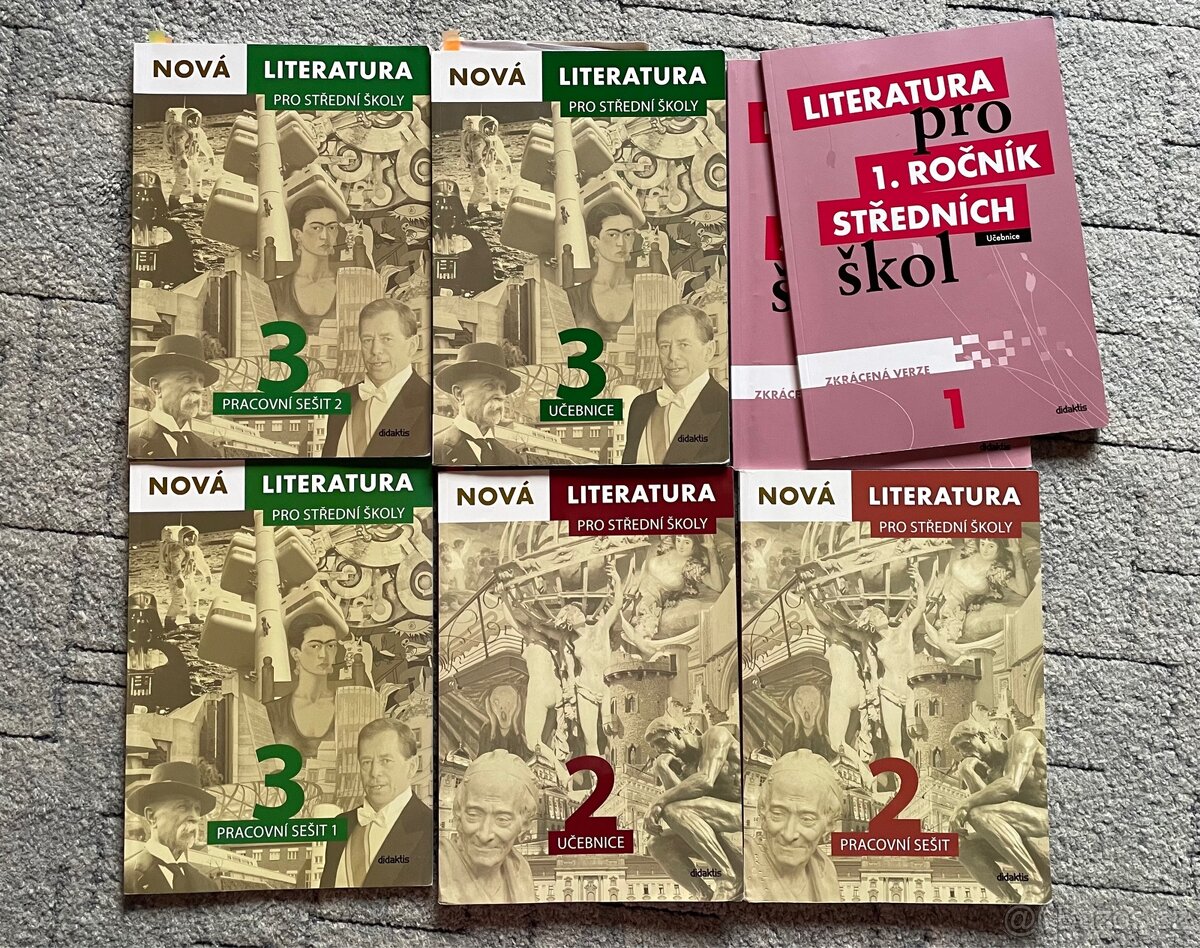 Literatura pro SŠ, příprava k maturitě