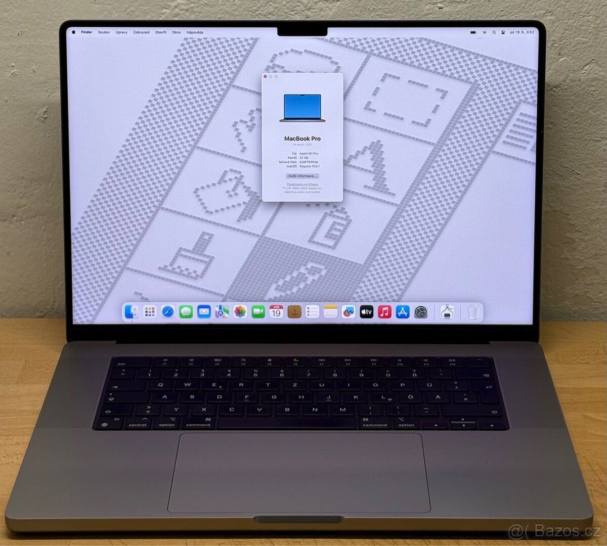 MacBook Pro 16inch CTO 2021 /32GB/M1 Pro/512GB DISK/Záruka