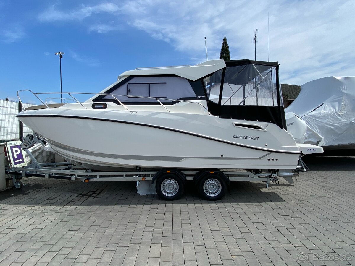 QUICKSILVER Activ 705 WEEKEND + MERCURY F 150 EFI EXLPT záru