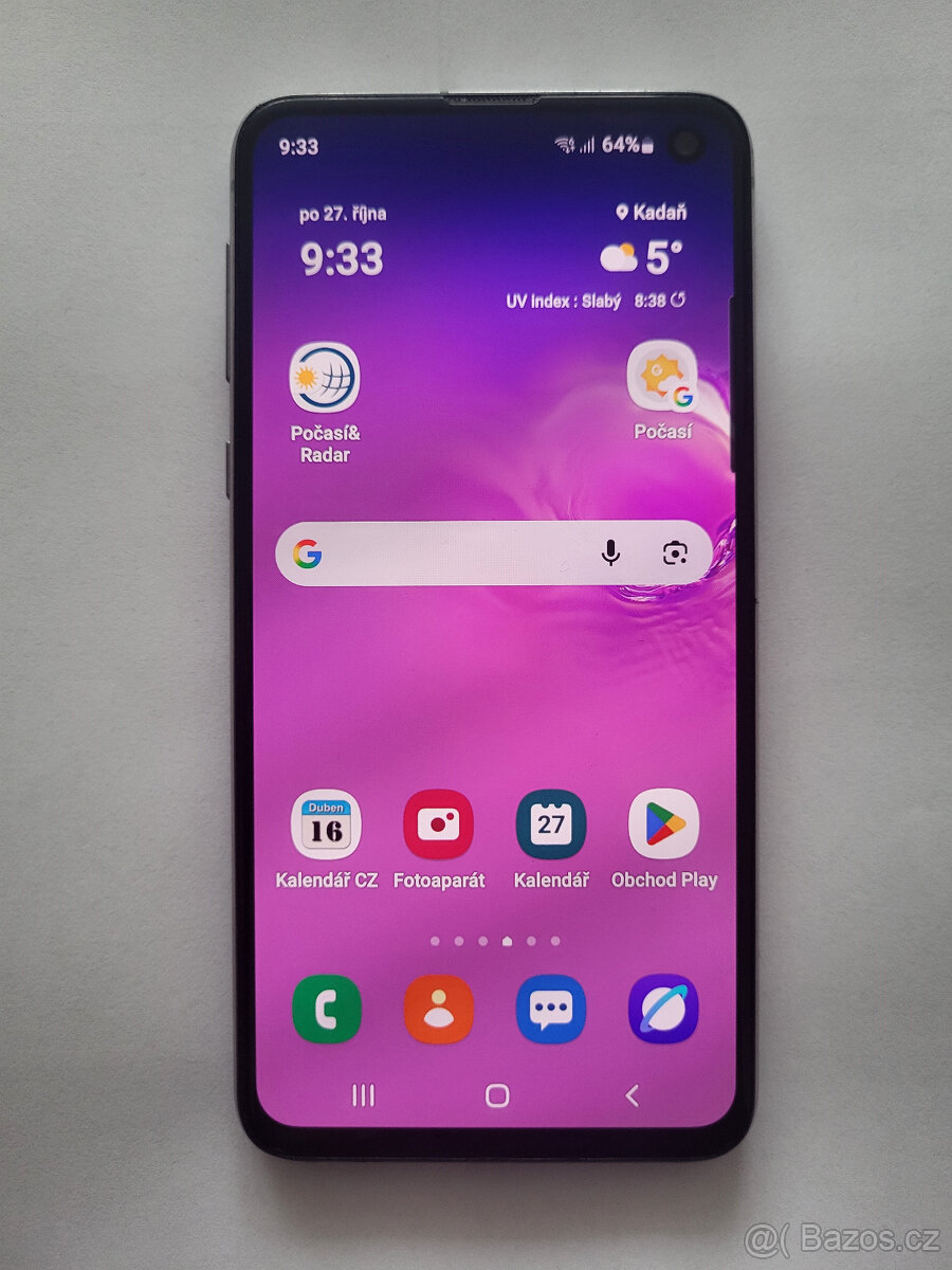 SAMSUNG GALAXY S10e G970F 128GB Prism White