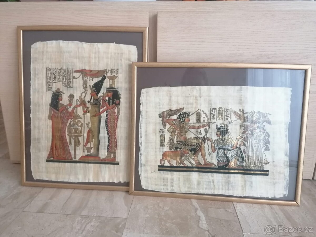 OBRAZY Z PAPYRUSU