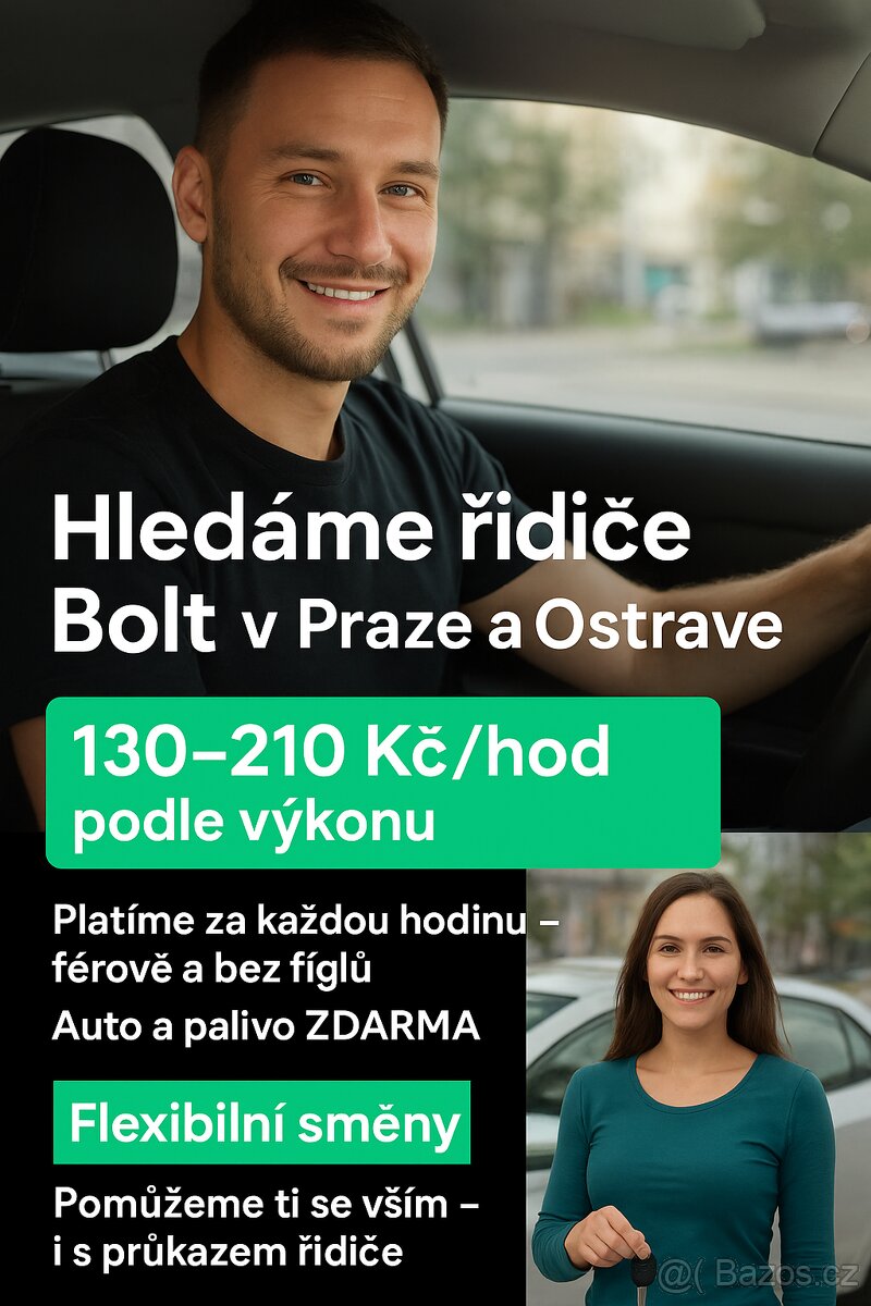 💸 Chceš si rychle a férově vydělat řízením? Přidej se k nám