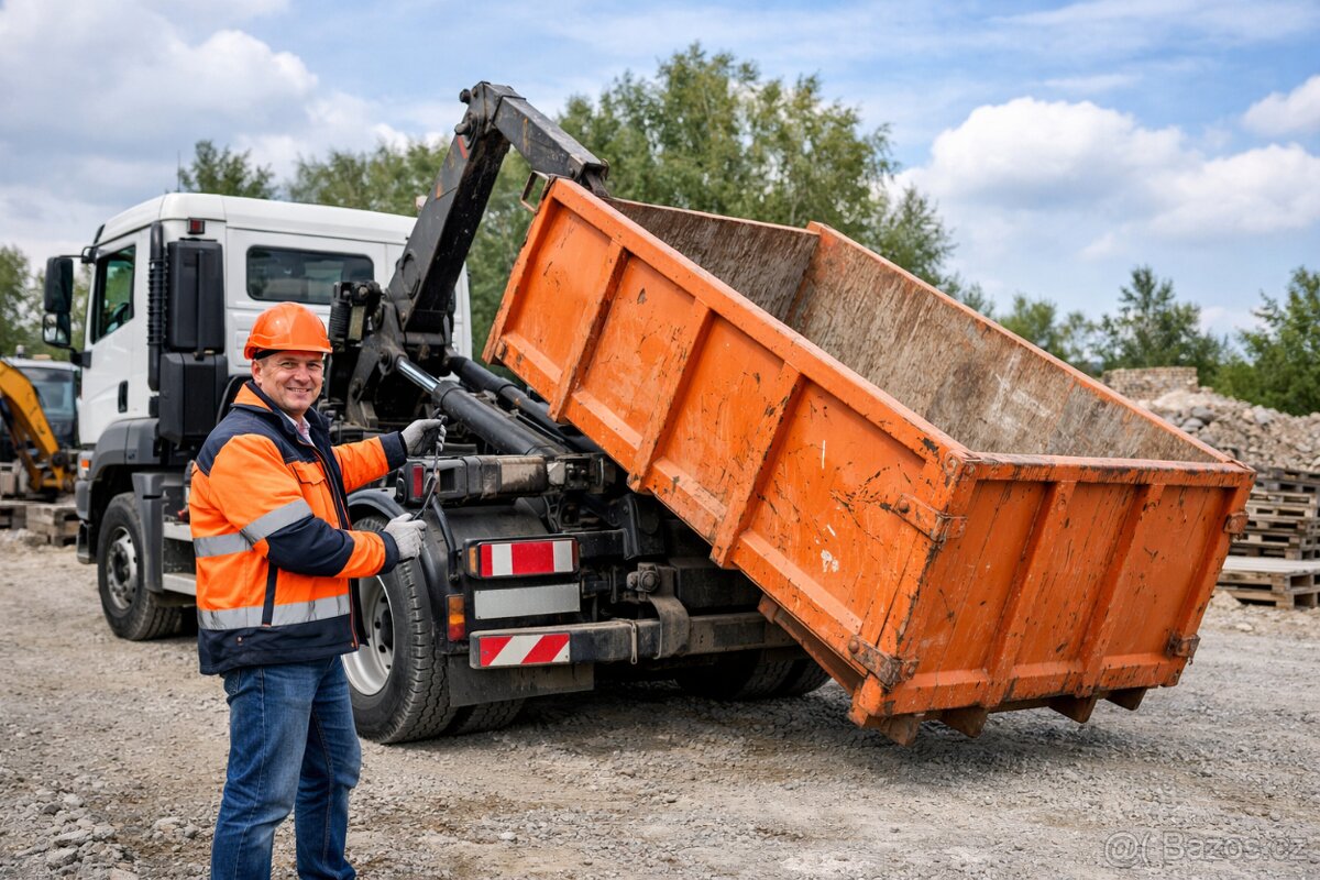 HLEDÁME ŘIDIČE NÁKLADNÍHO VOZU – ROZVOZ KONTEJNERŮ
