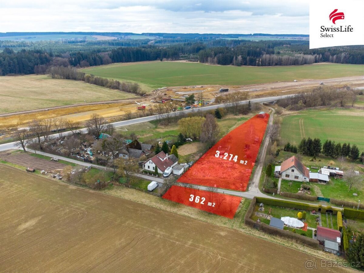 Prodej pozemku 3636 m2, Opatovec