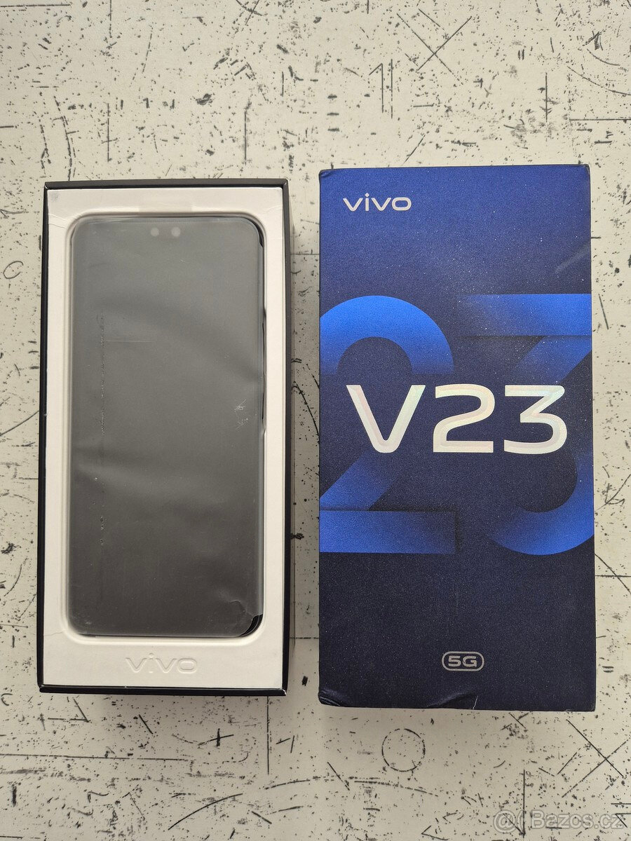 Vivo V23 5G, 12/256GB, black 1,5 roku záruka faktura, DPH