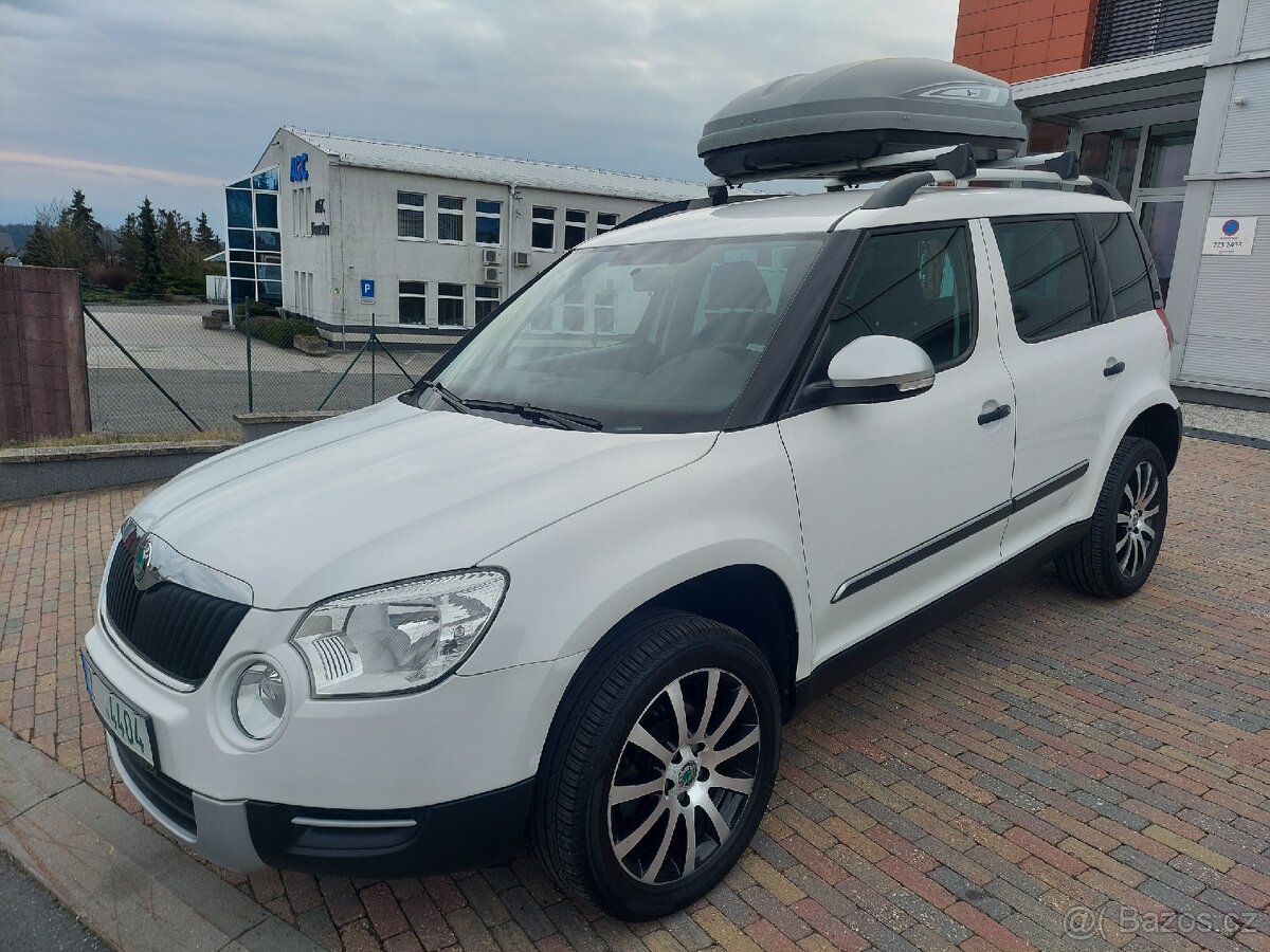 Škoda Yeti 2.0tdi 81kw manuál, pouze 115tkm,rok 2012