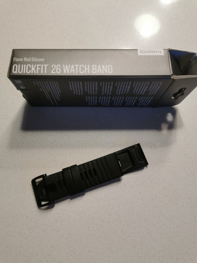Garmin řemínek originál Quickfit 26 mm, silikon, černý