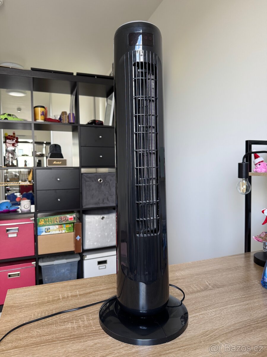 Podlahový ventilátor SilverCrest STV 45 A1 černý