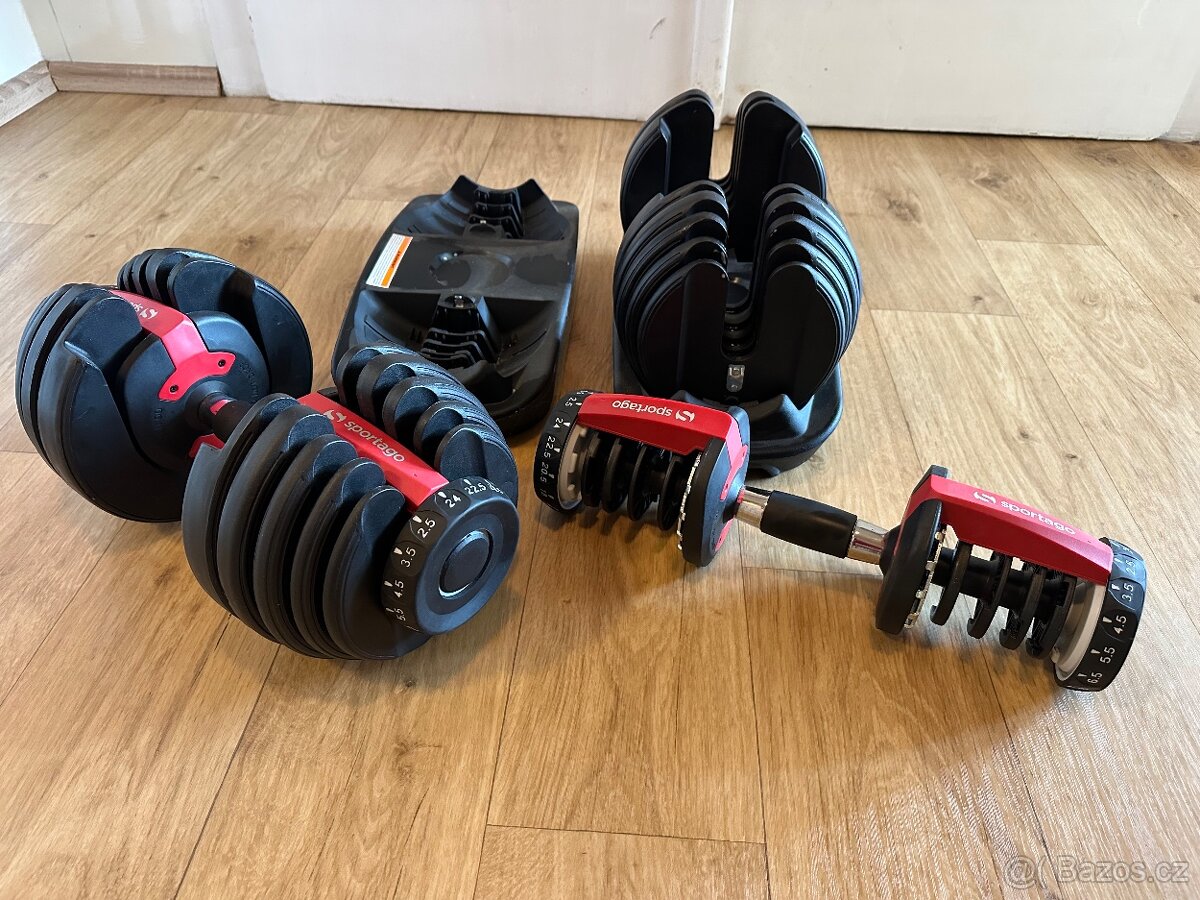 Činky Sportago 2,5-24 kg