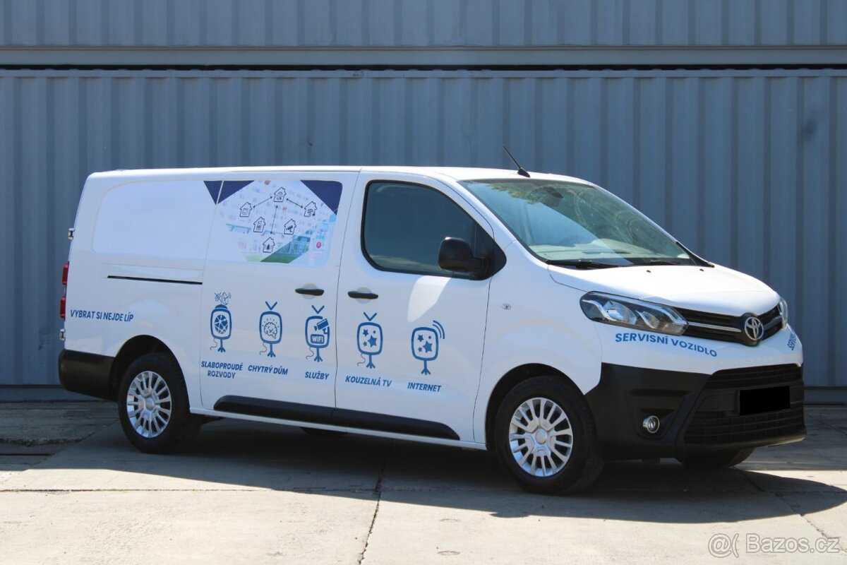 Toyota Proace 2.0D,L2H1,KLIMA,TAŽNÉ,ČR