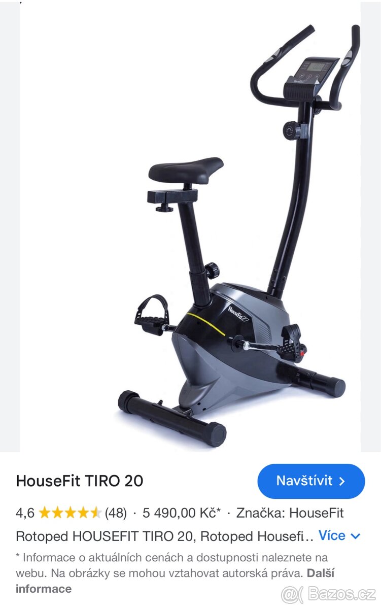 Prodám rotoped HOUSEFIT TIRO 20