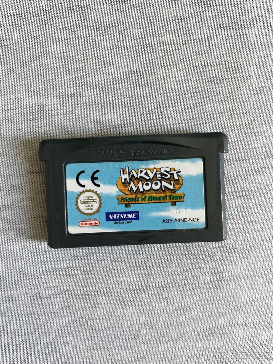 Harvest Moon Friend of Mineral Town, Gameboy Advance (GBA)