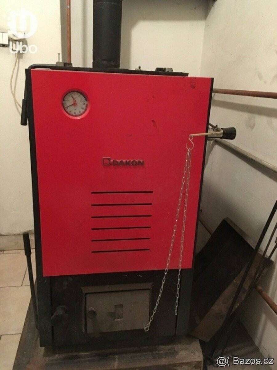 Použitý kotel Dakon DOR F 12 - 32 kW + Dakon DOR 4F