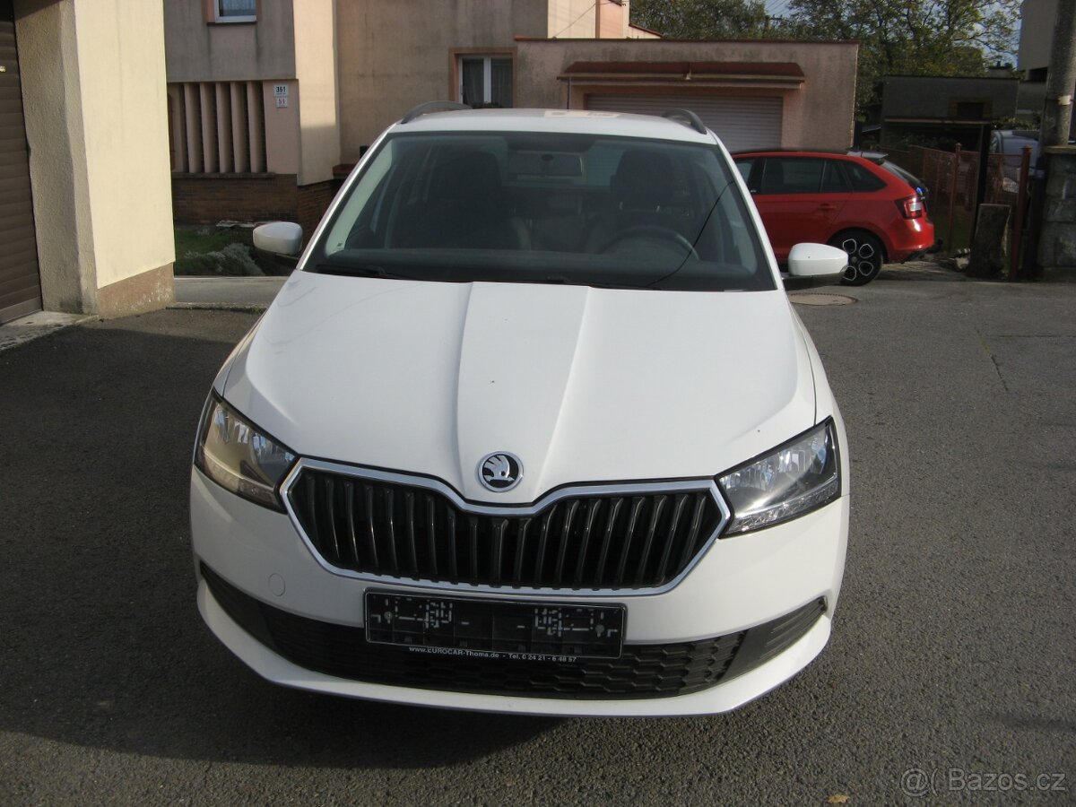 Škoda Fabia combi 1,0 tsi, jen 12zkm 2020
