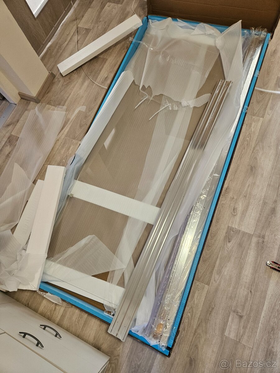Sprchová zástěna Well Mall Nicol chrom