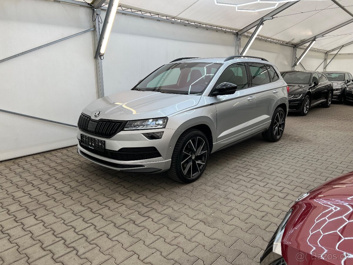Škoda Karoq 2.0 TDi,110 kW,DSG,Sportline,4x4,LED,DPH,tažné