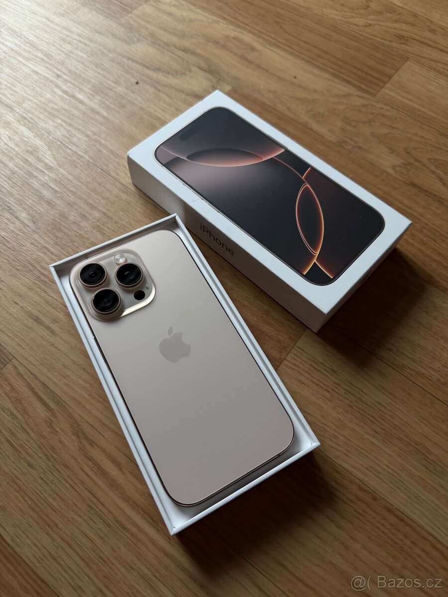 Apple iPhone 16 Pro 512GB pouštní