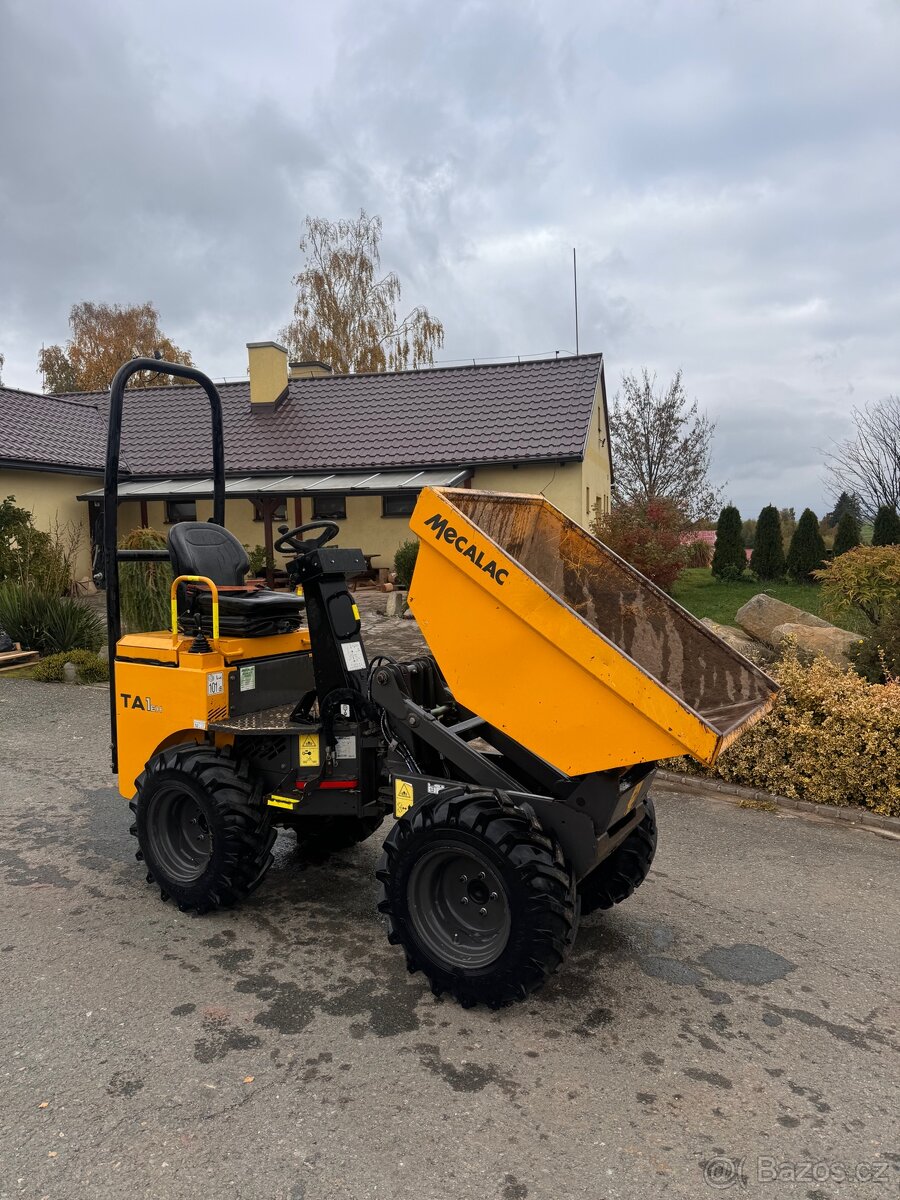 Kolovy kloubovy dumper Mecalac TAH1eh 2022