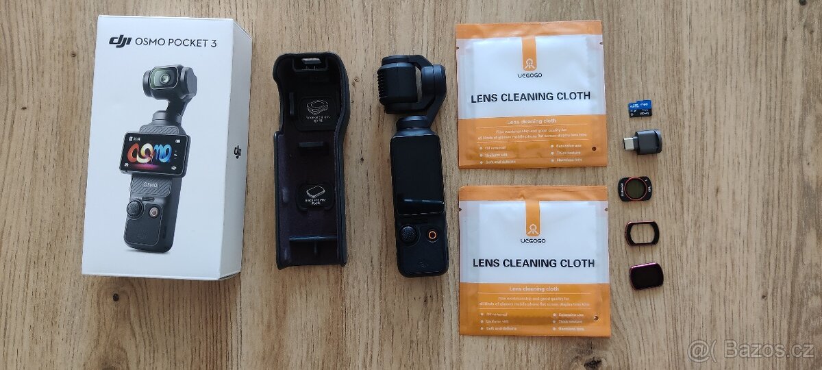 DJI Osmo Pocket 3 – Skoro nový, používán 3 měsíce