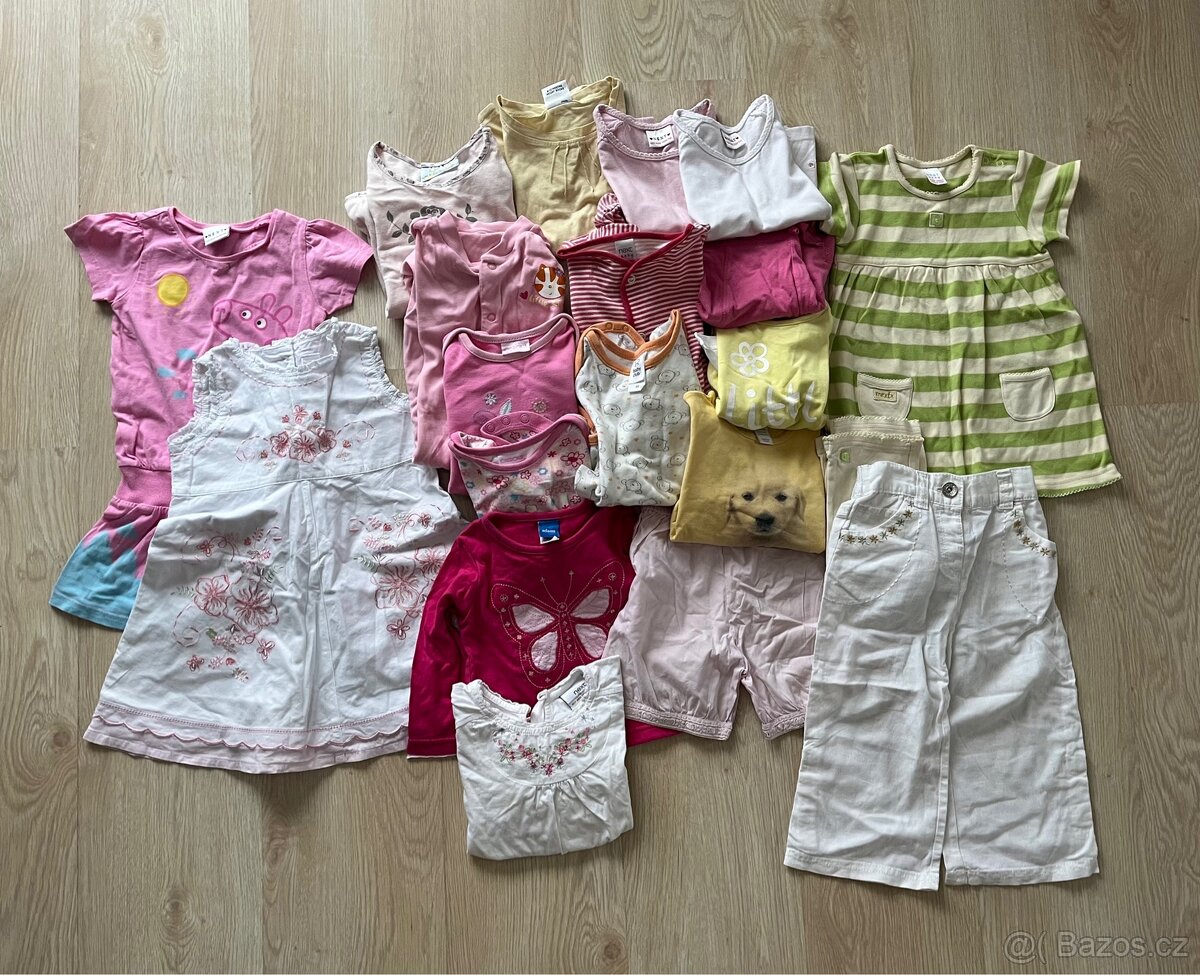 Značkový balík holčička 9-18m