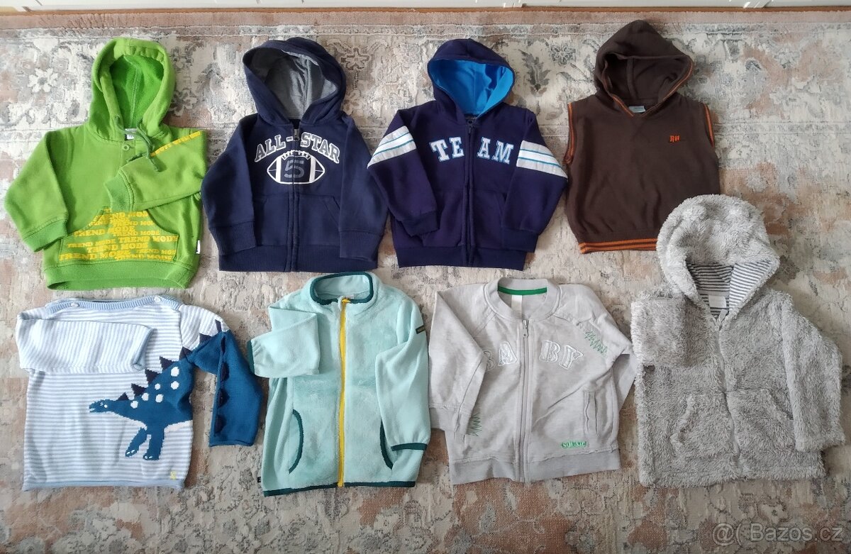 Svetr a mikiny, 12-18m, 80-86 chlapec