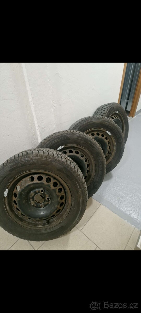 Prodám zimní pneu tak jak jsou
