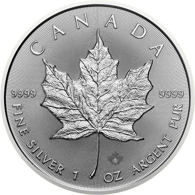 Stříbrná investiční mince Maple Leaf 1 Oz - nové