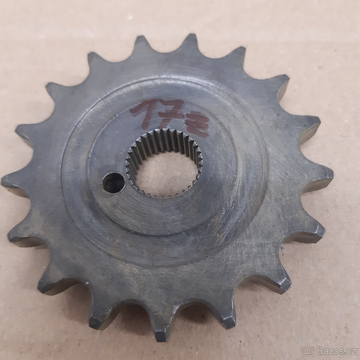 ČZ 125--150 B-T-C ozubené kolo 17 zub