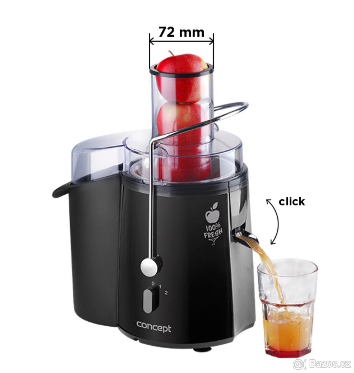 Odstředivý odšťavňovač Concept