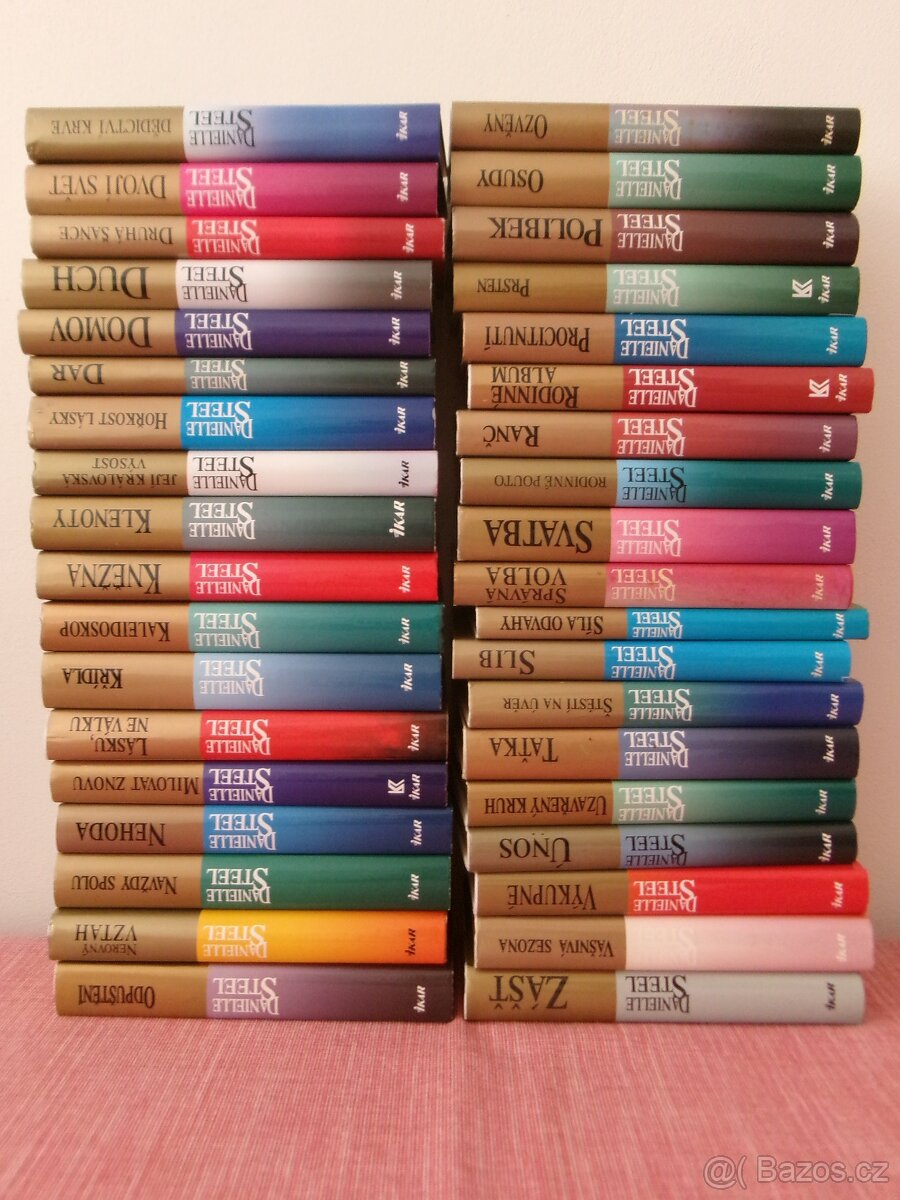 Danielle Steel - sbírka 37 knih.