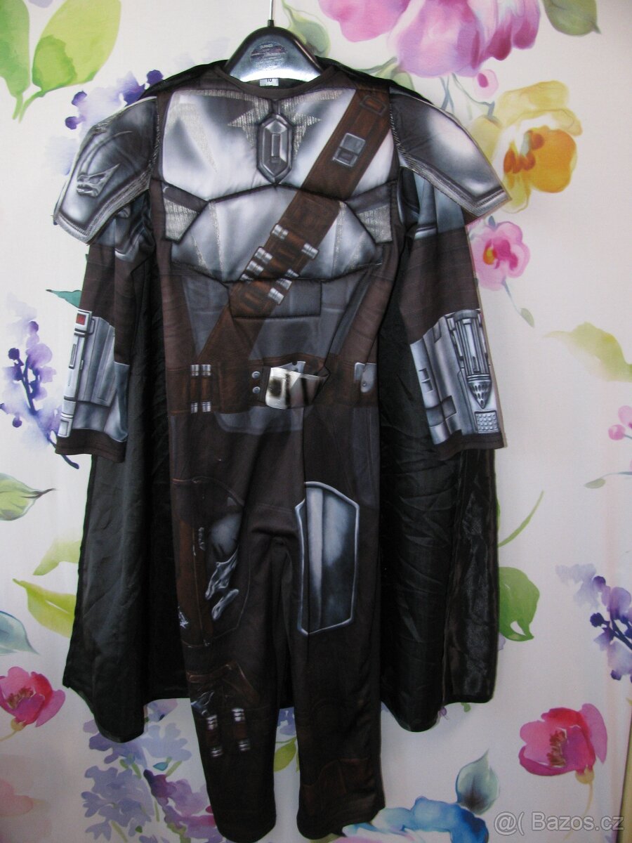 Krásný kostým Star Wars overal s pláštěm vel.116