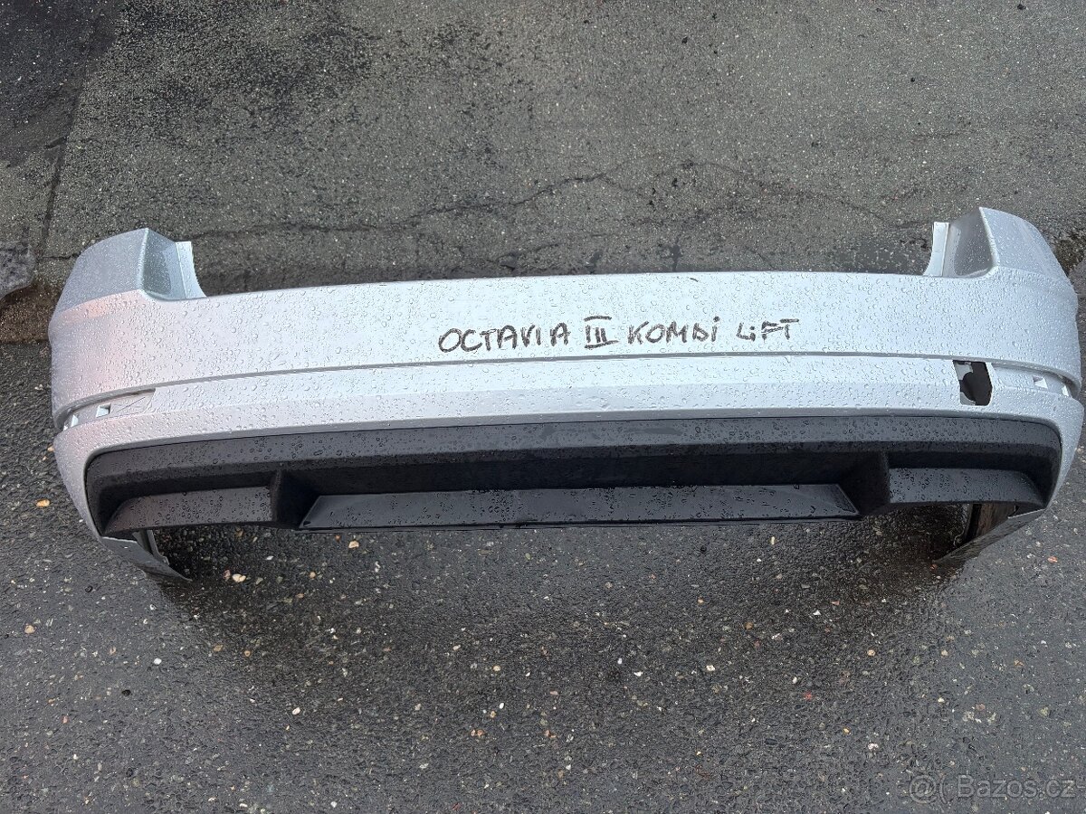Škoda Octavia 3 zadní nárazník