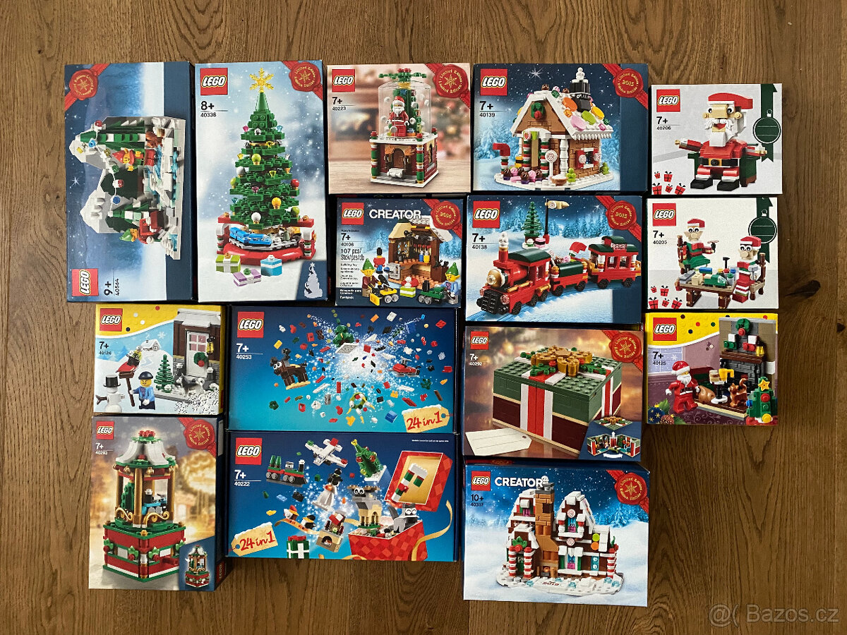 Vánoční limitované lego