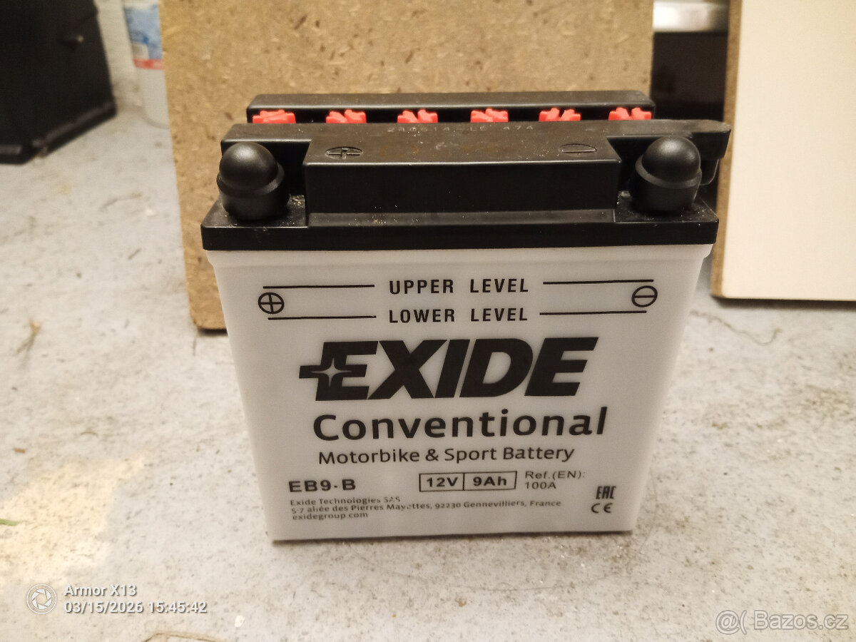 Exide EB9-B (12V, 9Ah)