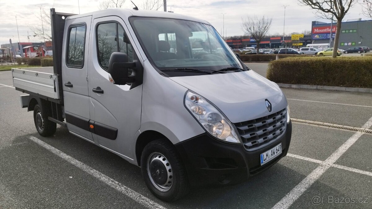 RENAULT MASTER 2.3DCI 92KW 7 MÍST VALNÍK MODEL 2014