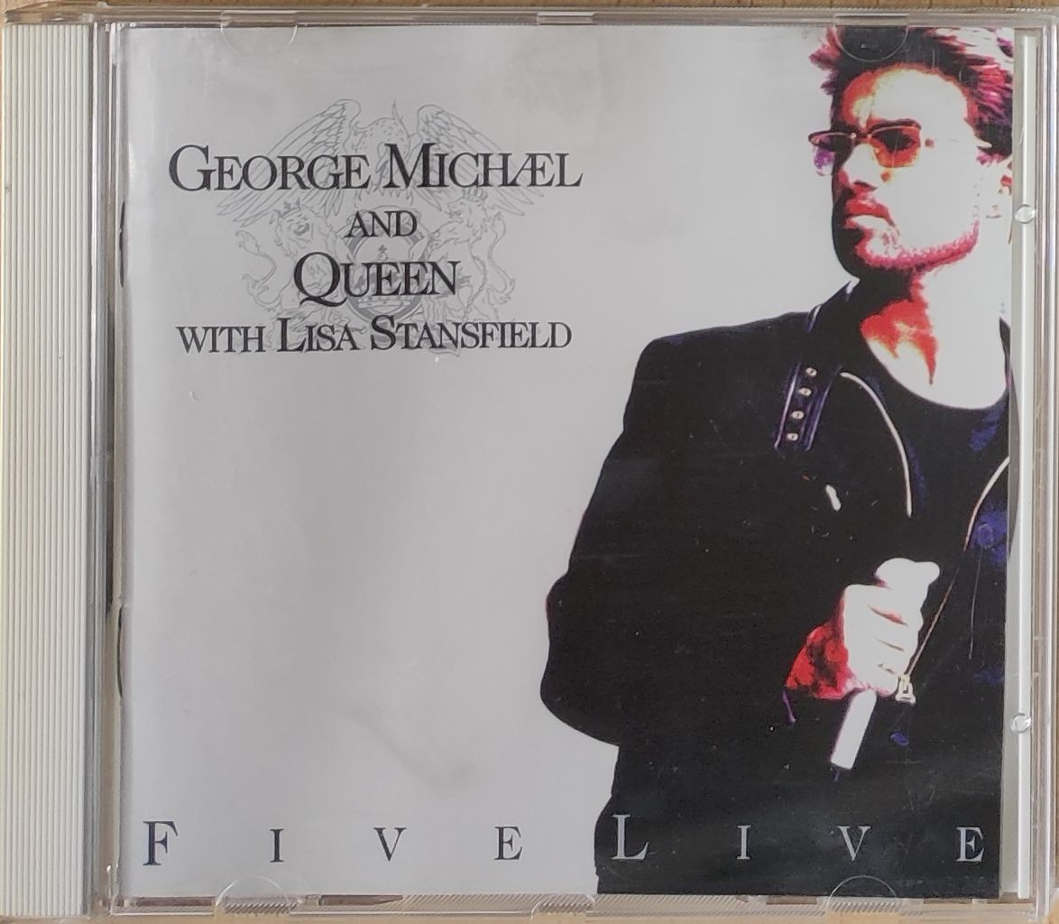 CD George Michael and Queen with Lisa Stansfield: Five Live