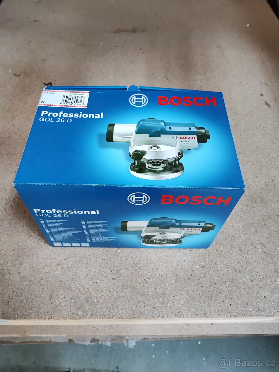 Bosch Optický nivelační přístroj GOL 26 D  NOVÝ