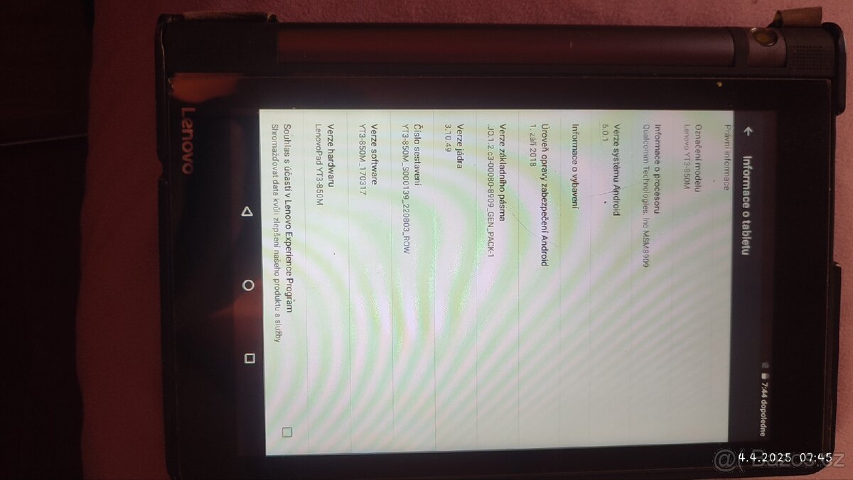 Prodám Tablet Lenovo Yoga  LTE
