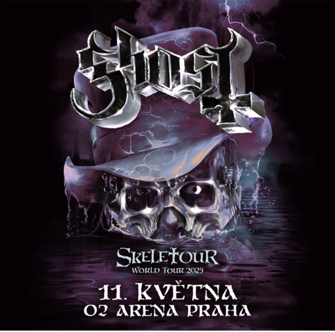 Prodam listky na Ghost Skeletour Worl Tour 2025