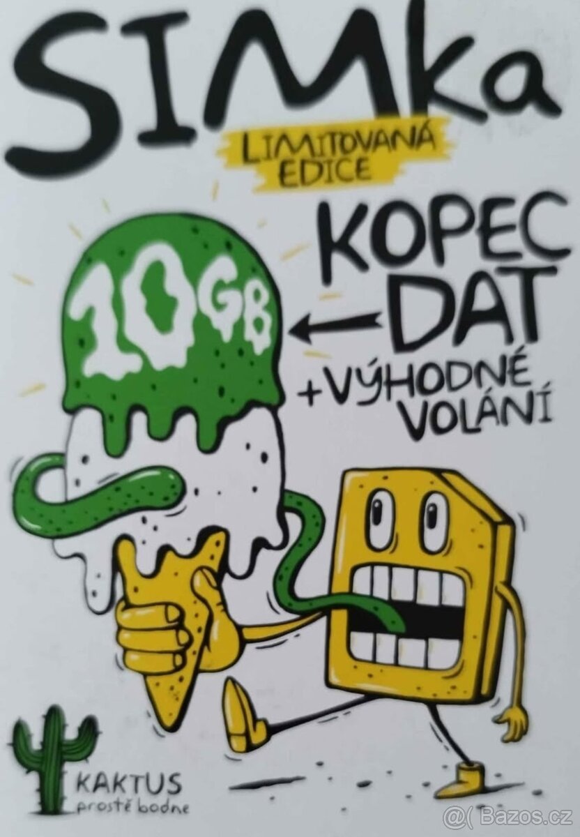 Limitovaná edice KAKTUS 10 GB za 125 Kč
