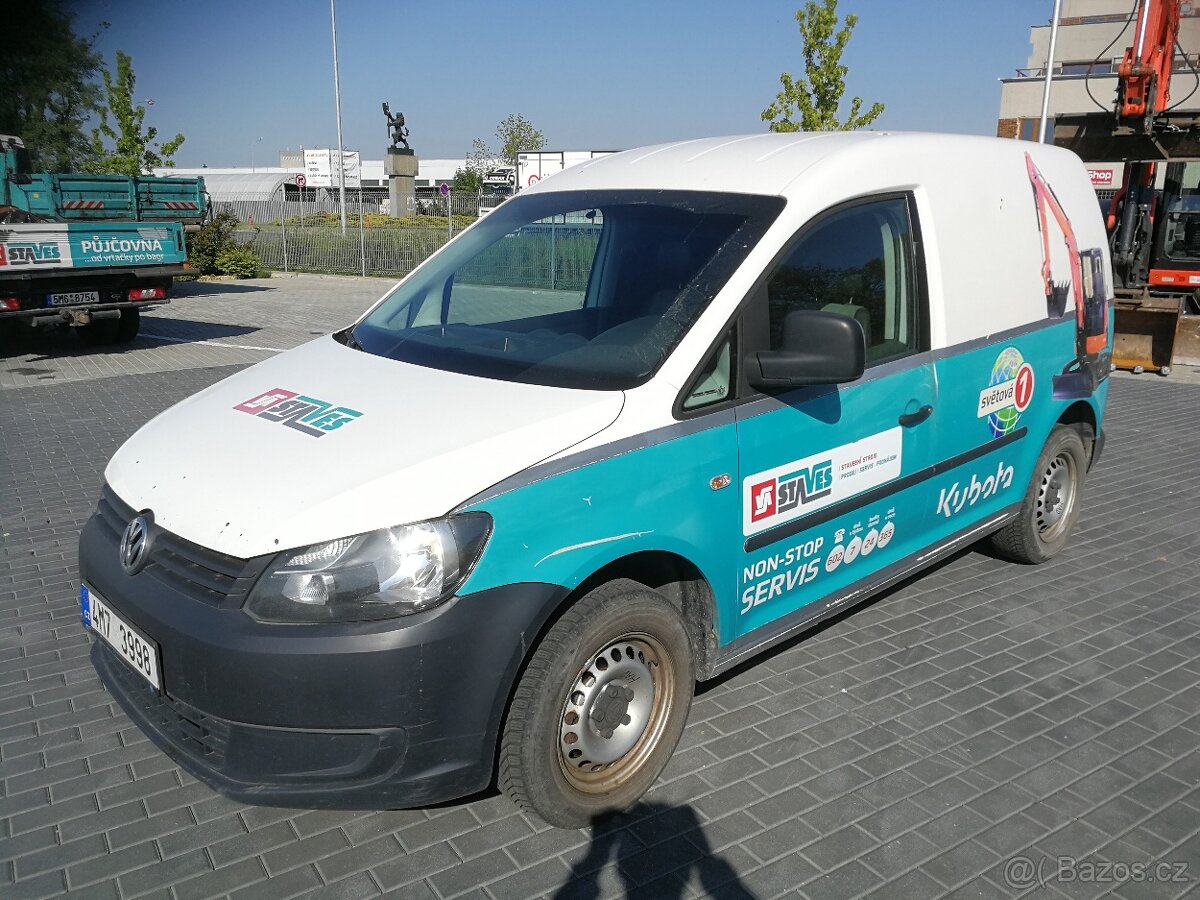 ✅Volkswagen Caddy, 1.6 TDI, 1. majitel, původ ČR
