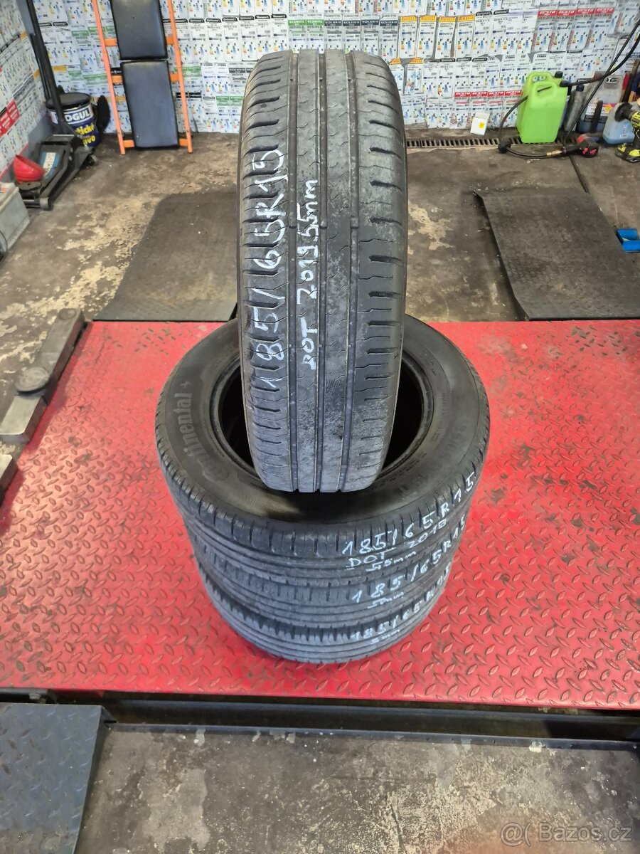185/65R15 88T Continental EcoContact5 DOT0719,2x5,5mm 2x5mm