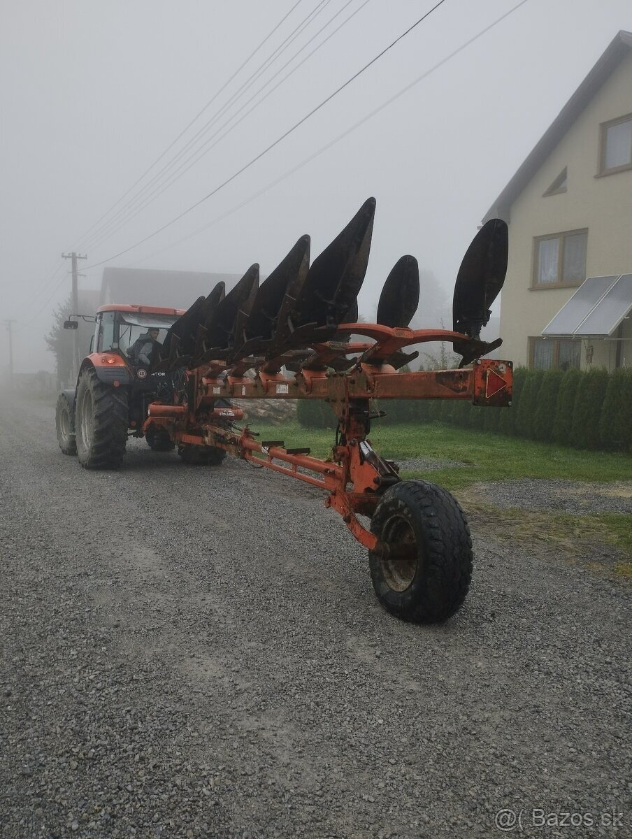 Predám otočný pluh, obracak, 5 radlicny, cena tel