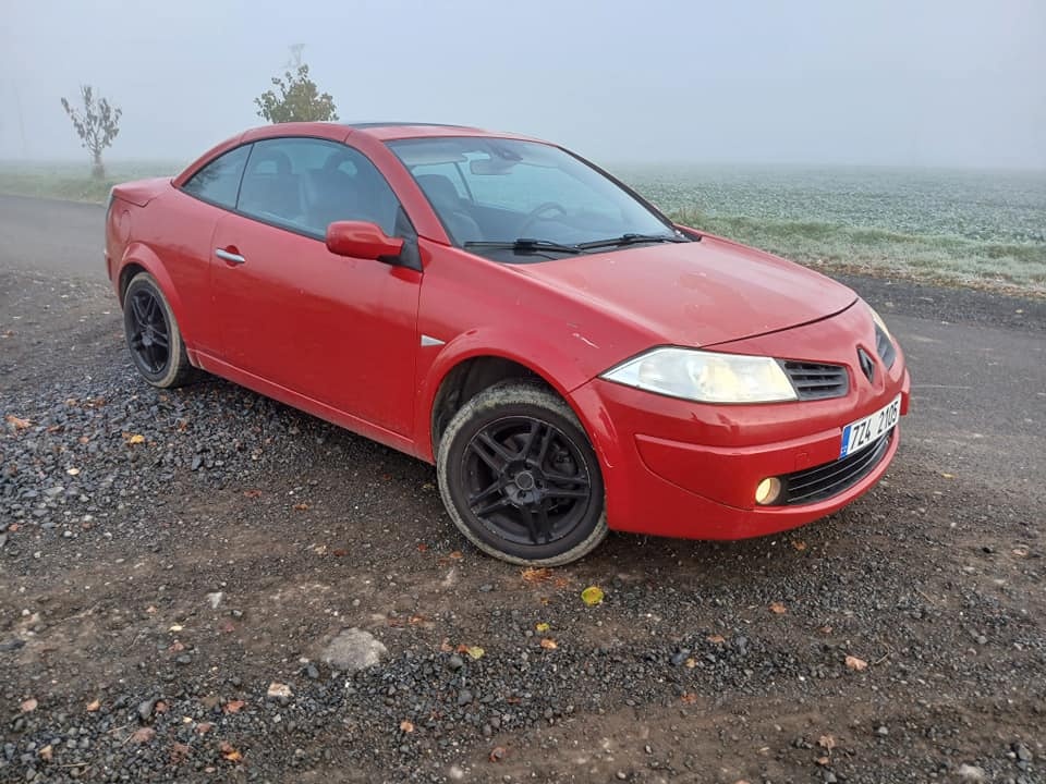 Renault Megane Cabrio Facelift 2008 Nahradni dily